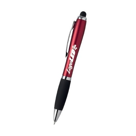 STYLO PLASTIQUE LOGOLED ROUGE