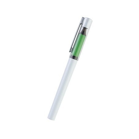 GREEN PLASTIC PEN NETTI