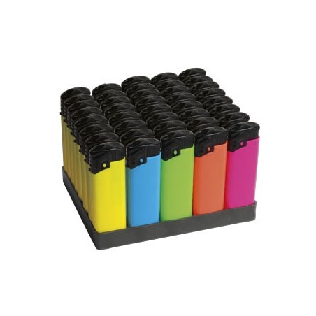 ELECTRONIC LIGHTER TUBBY 5 COLOURS ASSORTED