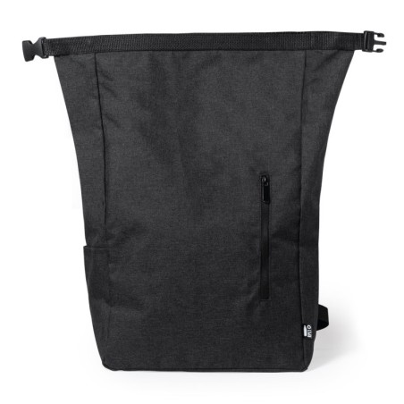 BLACK RPET BACKPACK SHERPAK