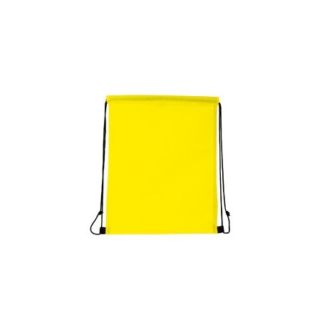 YELLOW BACKPACK NON WOVEN WAIT