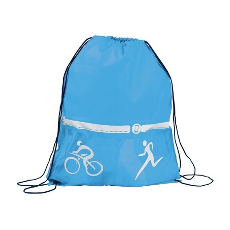 BLUE TRIATLON BACKPACK IRON POLYESTER