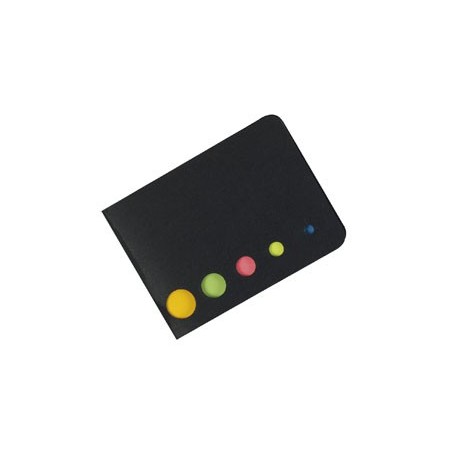 BLACK STICKY NOTEPAD ABALON