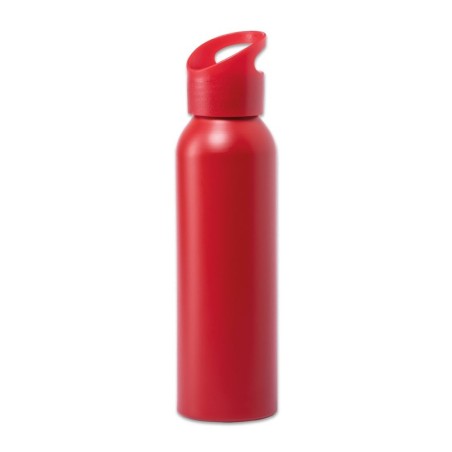 GARRAFA ALUMÍNIO 600ML VERMELHO RUNTEX