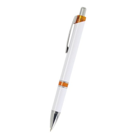 ORANGE PLASTIC PEN ISLAND