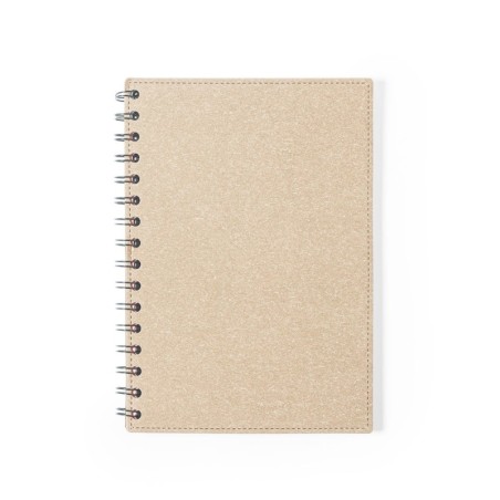 NATURAL RECYCLED-CARDBOARD NOTEBOOK IDINA