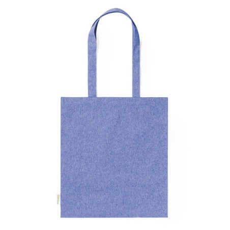 BLUE 100% RECYCLED-COTTON BAG RASSEL