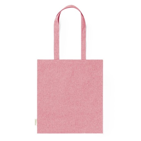 RED 100% RECYCLED-COTTON BAG RASSEL