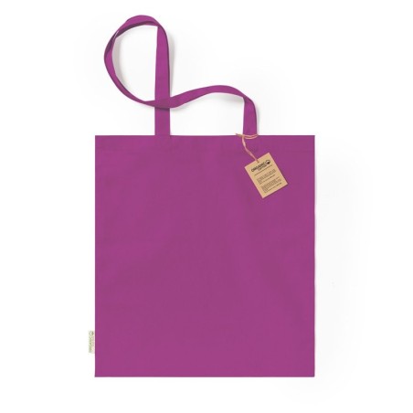 BOLSA 100% ALGODÃO ORGÂNICO KLIMBOU FUCSIA