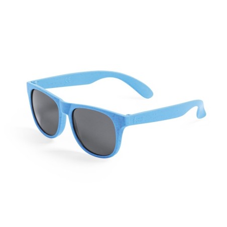 LUNETTES DE SOLEIL EN PAILLE DE BLÉ / PP MIRFAT BLEU