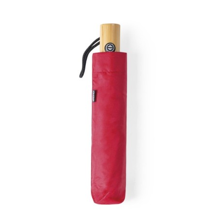 RED WINDPROOF AUTOMATIC UMBRELLA KEITTY