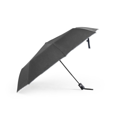 BLACK WINDPROOF AUTOMATIC UMBRELLA NEREUS