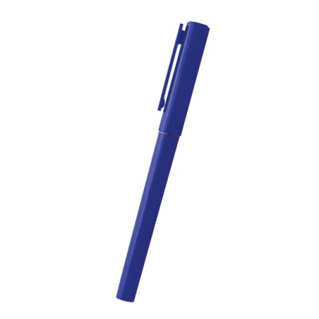 STYLO ROLLER EN PLASTIQUE OKARA BLEU