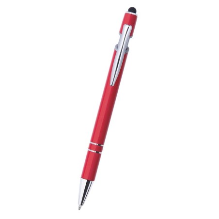 RED RECYCLED-ALUMINUM PEN BUTIT