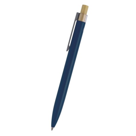 BLUE RECYCLED-ALUMINUM PEN HALSER