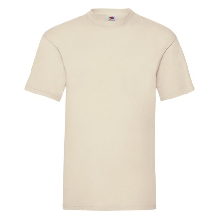 T-SHIRT 100 % COTON MANCHES COURTES VALUE T HOMME COULEUR NATUREL- 3XL