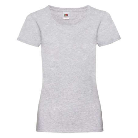 CAMISA 100% ALGODAO MANGA CURTA VALUE T MULHER COR CINZA- L