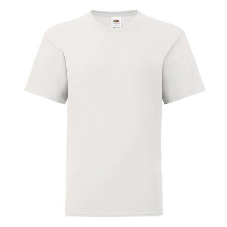 100% COTTON SHORT-SLEEVED T-SHIRT ICONIC WHITE KIDS 12-13