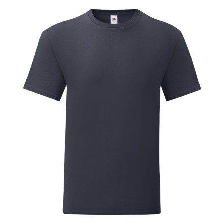 T-SHIRT 100 % COTON MANCHES COURTES ICONIC COULEUR HOMME