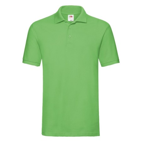 POLO MANCHES COURTES POLO PREMIUM HOMME VERT CLAIR- 3XL