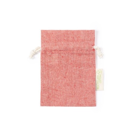 RED 100% RECYCLED-COTTON BAG DRATINIX