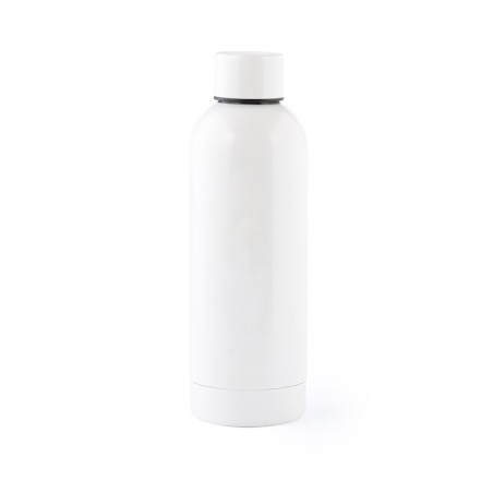 WHITE 800 ml STAINLESS-STEEL BOTTLE PIGOT 