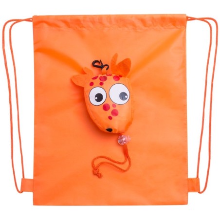 SAC À DOS PLIANT POUR ENFANTS KISSU ORANGE