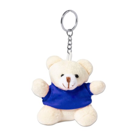 PORTE-CLÉS AVEC OURSON TEDCHAIN BLEU