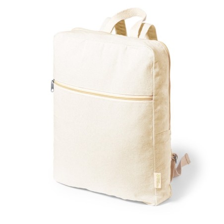 NATURAL RECYCLED-COTTON BACKPACK