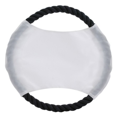 WHITE FRISBEE FOR PETS FLYBIT