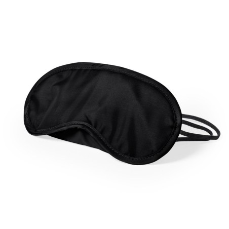 BLACK MICROFIBER SLEEP MASK ASLEEP