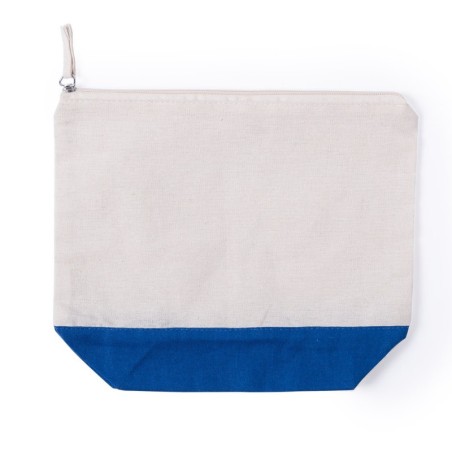 TROUSSE DE TOILETTE 100 % COTON LENDIL BLEU