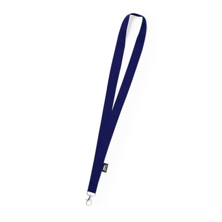 LANYARD RPET LORIET AZUL MARINO