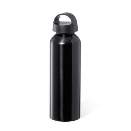 GARRAFA ALUMÍNIO 800 ml CARZY PRETO