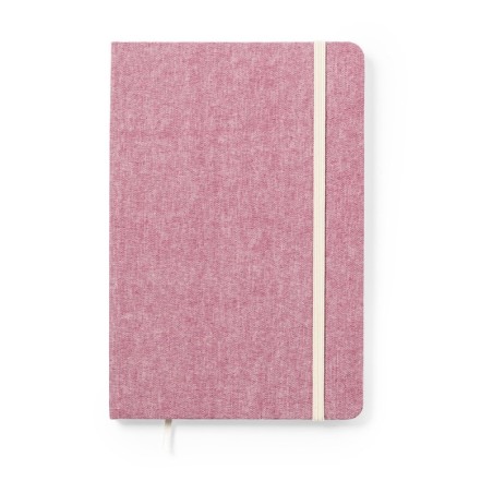 RED RECYCLED-COTTON NOTEPAD CHANCY