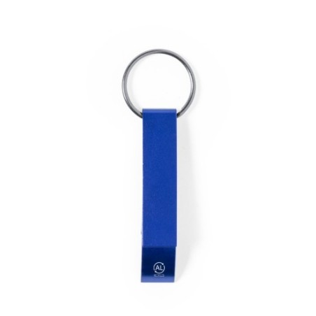  BLUERECYCLED-ALUMINUM KEYRING MIXE