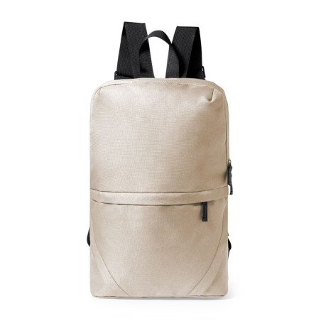 MOCHILA RPET FECHO SUPERIOR BRONUL NATURAL