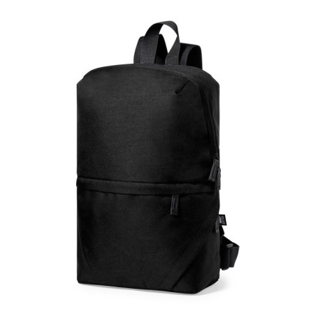 MOCHILA RPET FECHO SUPERIOR BRONUL PRETO