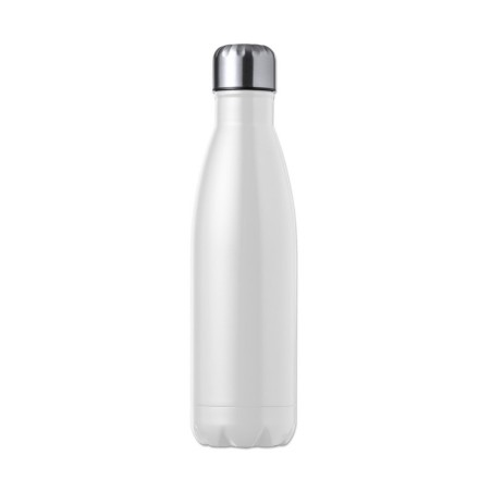 WHITE LIYAR STAINLESS STEEL BOTTLE 550 ml