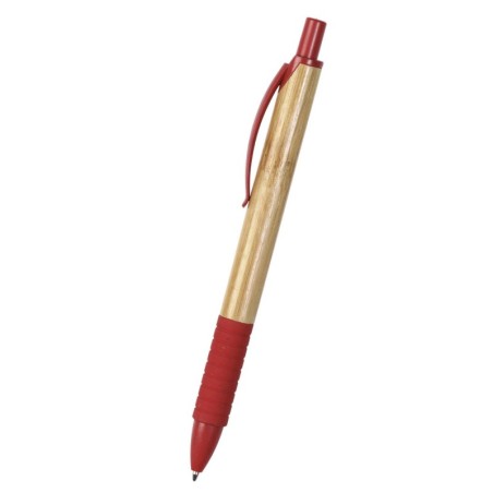 RED BAMBOO & WHEAT STRAW/ABS PEN ECONATUR