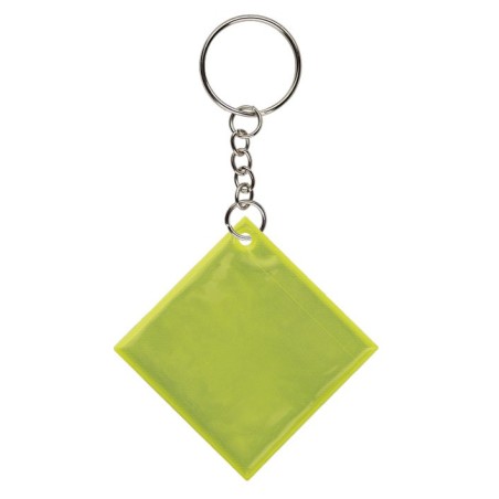 PORTA-CHAVES REFLECTOR FRIZY QUADRADO AMARELO