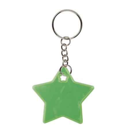 PORTA-CHAVES REFLECTOR FRIZY STAR VERDE