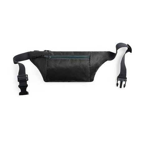 BLACK RIPSTOP WAISTBAG MENDEL