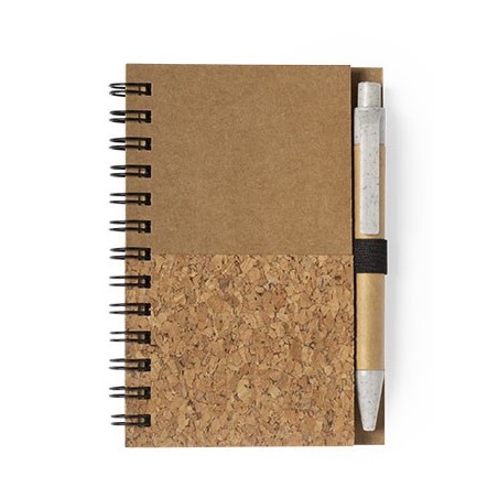 CADERNO CORTIÇA NATURAL/CARTAO SULAX