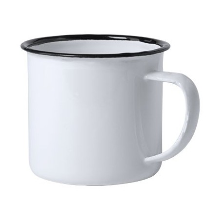 TAZA METAL SUBLIMACIÓN KANTOL NEGRO 380ML