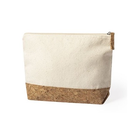 NATURAL CORK/COTTON BEAUTY BAG SUBRUM