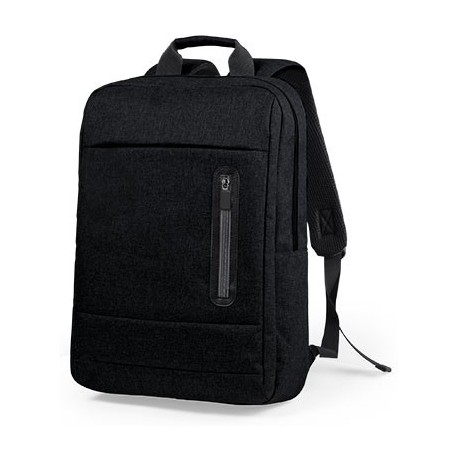 BLACK ANTI-THEFT BACKPACK NEVIUM