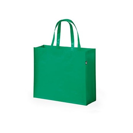 GREEN LAMINATED RPET BAG KAISO