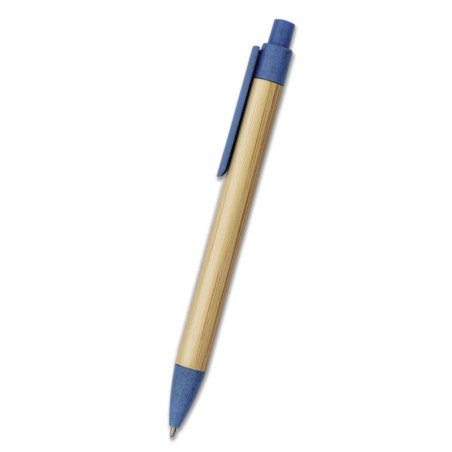 CYAN BAMBOO-LIKE CARDBOARD PEN BAMBIX