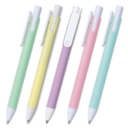 5 ASSORTED COLOURS ANTIBACTERIAL PEN DUBIT